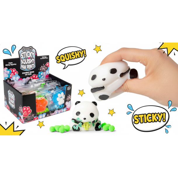 Scrunchems Sticky Squishy Panda