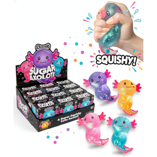 Scrunchems Sugar Axolotl  superbld, beroligende