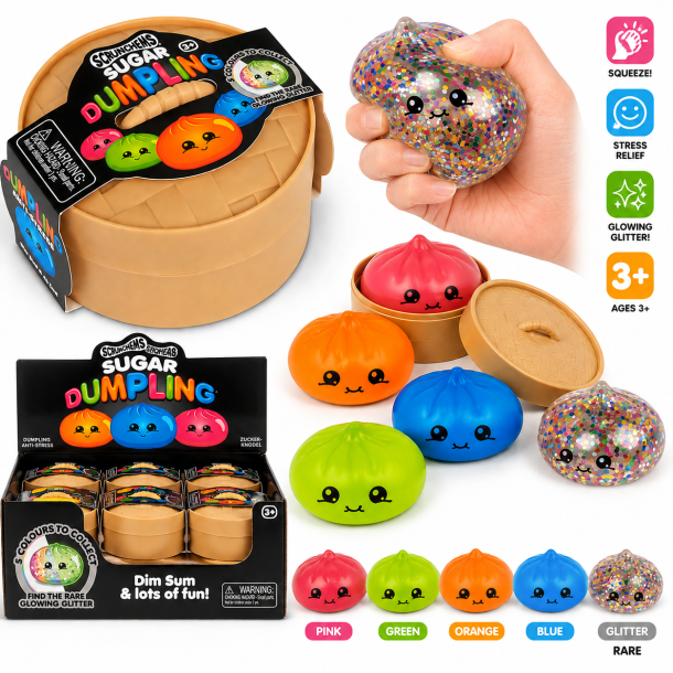 Scrunchems Sugar Dumpling � 8,5 cm | glow in the dark