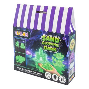 Selvlysende Sanse Sand � Glow in the Dark Sand med Overraskelsesform ✨🏰
