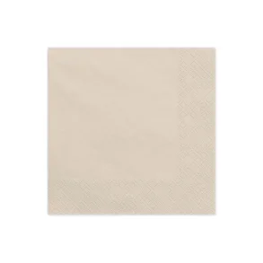 Servietter � Beige 33x33 cm 20 stk.