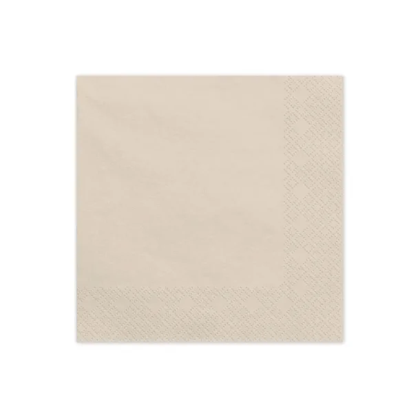 Servietter � Beige 33x33 cm 20 stk.