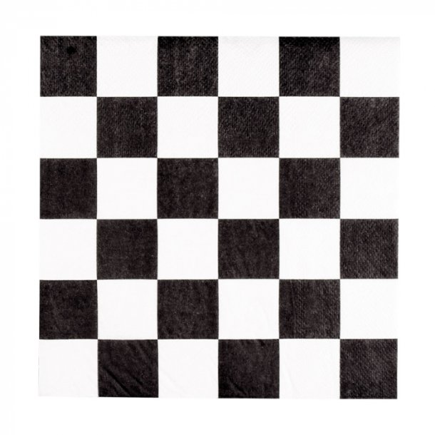 Servietter Racing - 20 Stk. 33 x 33 cm