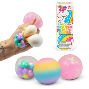 Scrunchems Unicorn 3-pak - Diddy Squish Balls