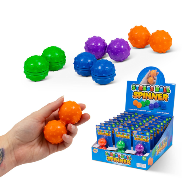 Stress Ball Spinner - Drej Stressen Vk!