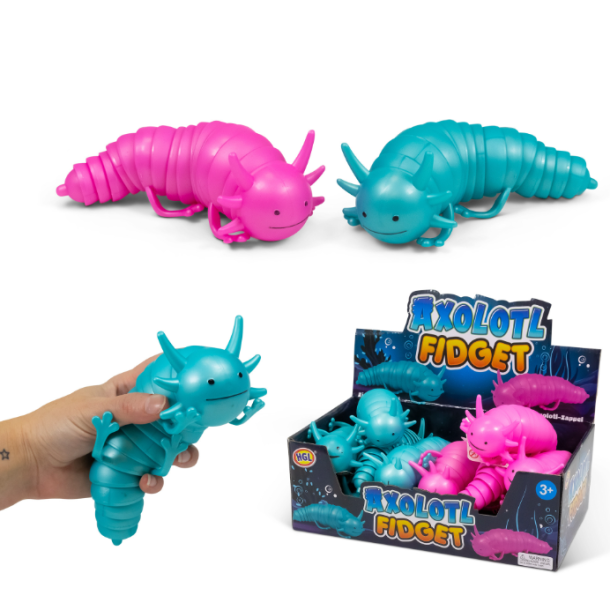 Axolotl Fidget - Sansestimulerende Leg og Afslapning
