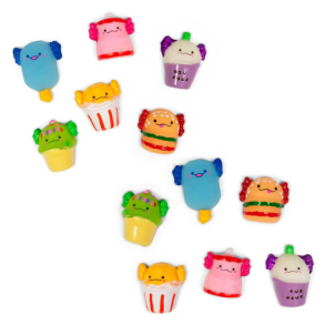 Fidget Toys: Squishy Buddie Sn-Axolotl Mochi I Pose - 1stk (se video) 