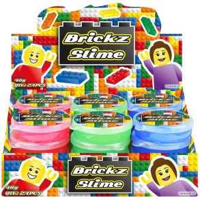Slime Brickz  Flad byggeklods-slime (40 g)