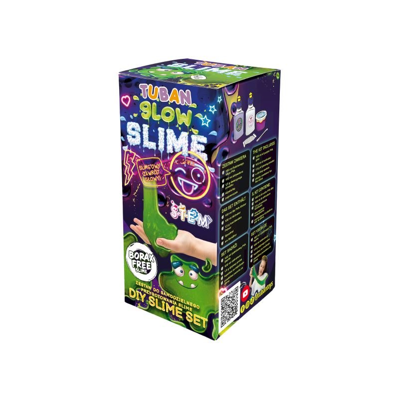 Køb Slime Diy Kit Glow In The Dark Hos Bents Webshop Prisgaranti 5481