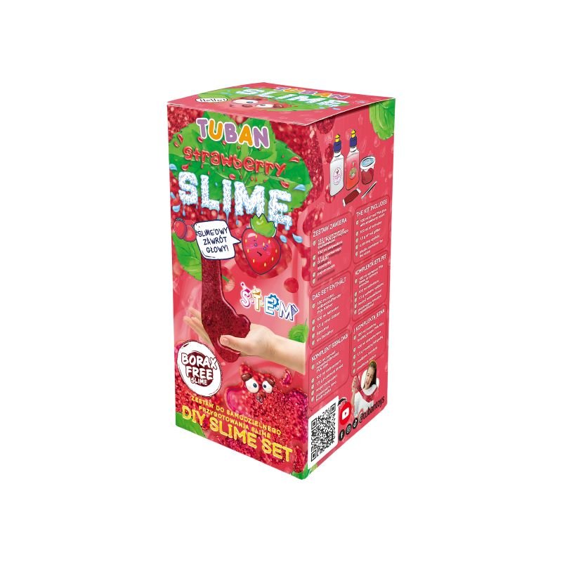 Køb Slime Diy Kit Jordbær Hos Bents Webshop Prisgaranti 4228