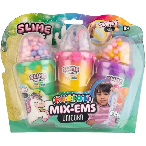 Slime Shakers Unicorn � Mix &amp; Shake slim med enhj�rning tema