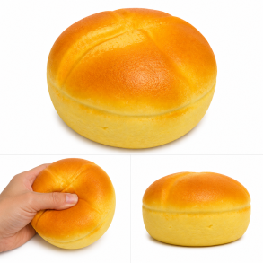 Slow Rising Squishy Burgerbolle 10 cm