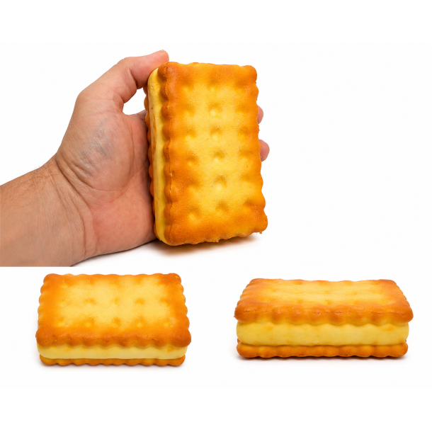 Slow Rising Squishy Butter Biscuit 12 cm