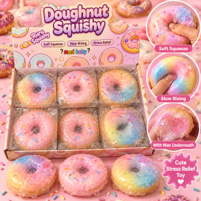 Slow Rising Wax Donut � Squishy med Bl�d Wax