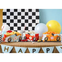 Snackbokse � Racerbiler (mix, 3 stk.)