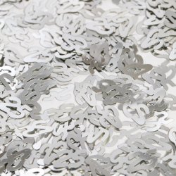 Slv Tal "25" - Konfetti 14 Gram