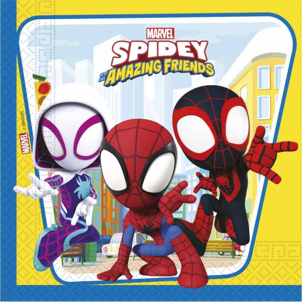 Spidey And Friends Fsc Servietter 20 Stk 