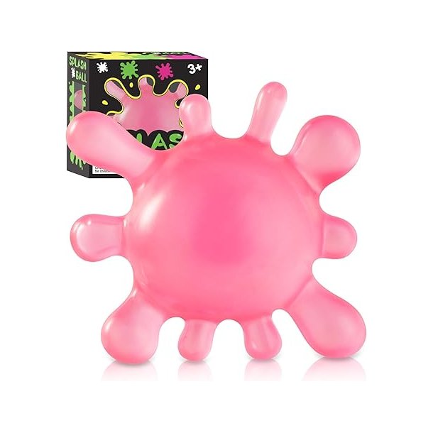 Splash Ball � Squeeze Fidget - Pink
