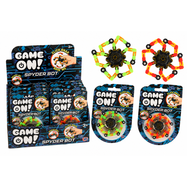 Spyder Bot � Fidget spinner med fleksible arme