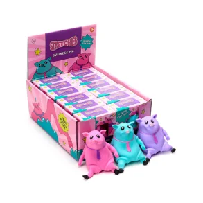 Squeeze Piggy Squeeze Toy 11 cm � Assorterede Farver