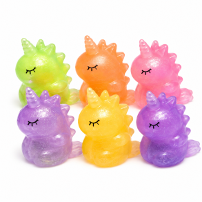 Squeeze Unicorn � Bl�d Enhj�rning med Gel�fyld 11 cm