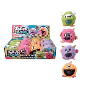 Squeezems Monster � Fluffy Stressbold med Vandperler