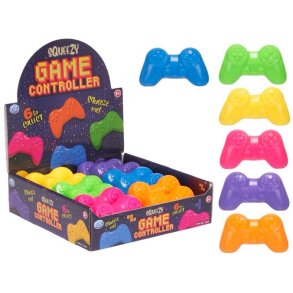 Squeezy Game Controller Squishy 8,5 cm � Assorterede farver