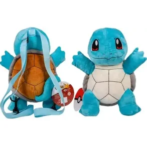 Squirtle plys rygs�k � bl�, 36 cm