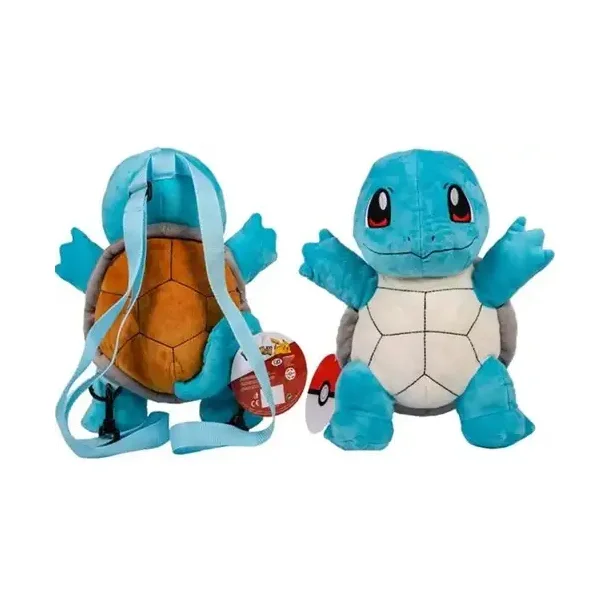 Squirtle plys rygs�k � bl�, 36 cm