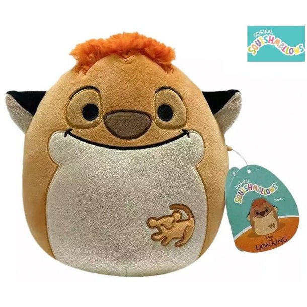 Squishmallows Disney � Timon fra L�vernes Konge (20 cm)