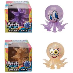 Squishy Blksprutter med Sugekopper &#150; Assorteret