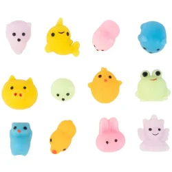 Squishy Buddie 6 pak � Mini squishy dyr
