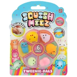 Squishy Buddie 6 pak � Mini squishy dyr