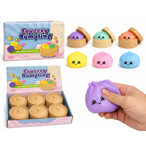 Squishy Dumpling � Pastel med Skum & Special Guld (Bland Mystery)
