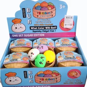 Squishy Dumplings � 4 stk. i Kurv 🥟💕