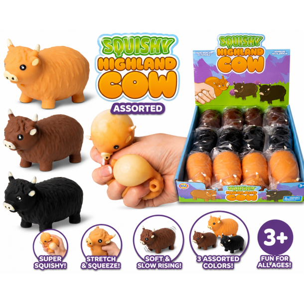 Squishy Highland Cow Assorted