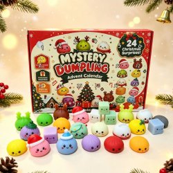 Squishy Julekalender 2026 24 Squishy Buddies Overraskelser