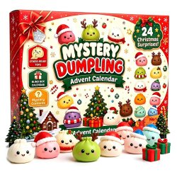 Squishy Julekalender 2026 24 Squishy Buddies Overraskelser