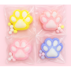 Squishy Kattepote  Rainbow Farver