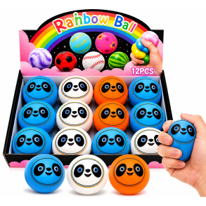 Squishy Panda Stressbold med Skumfyld