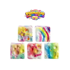 Squishy Rainbow Cheese �4,5 cm � Super Slow Rising