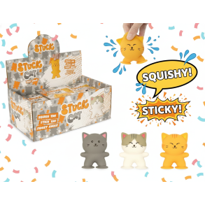 Squishy Stuck Cat � sensorisk leget�j