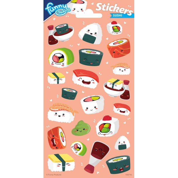 Stickers - Kawaii (sushi)