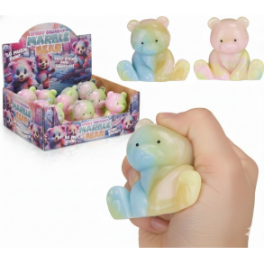 Sticky Squishy Marble Bear 8,5 cm