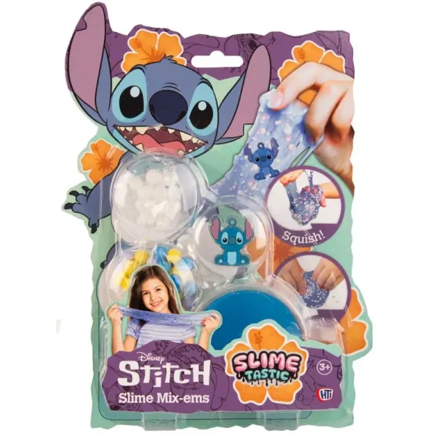 Stitch Slime Mix � DIY slim med Disney Stitch