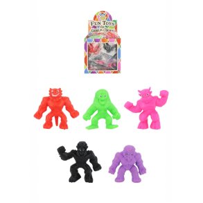 Stretch Monster  Sjove strkbare monstre 🧟‍♂️🫧 (5 cm, kan strkkes op til ca. 29 cm)