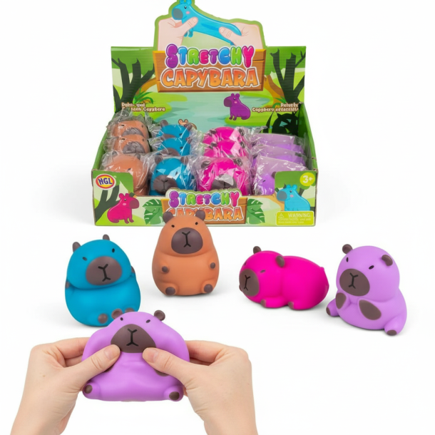 Stretchy Capybara  Strkbar og super sd sandfyldt kapivara