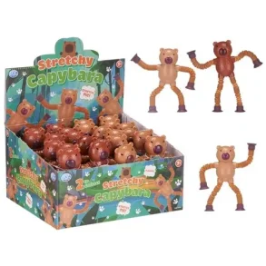 Stretchy Capybara Light-Up Pop Tube � Assorterede