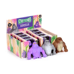Stretchy Gorilla Squeeze Toy � Ca. 12 cm � Assorterede Farver