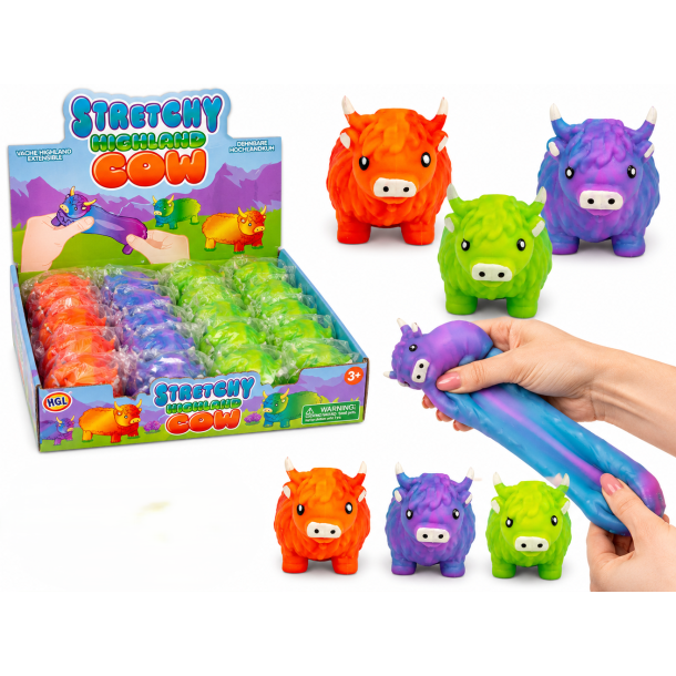 Stretchy Sand Highland Cow � Assorterede Farver